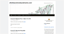 Desktop Screenshot of elliottwavetrendsandcharts.com